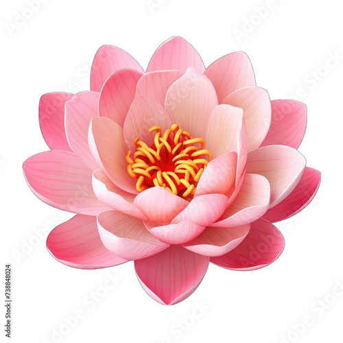 A High quality fresh lotus pink flow png   transparent