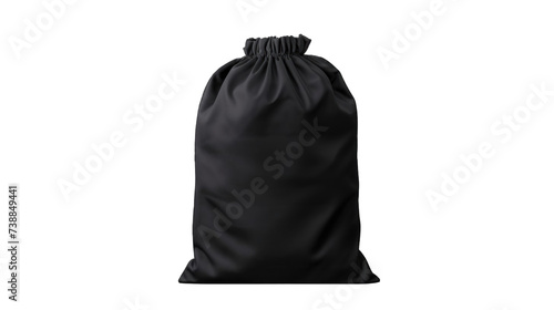 A Black laundry bag png / transparent