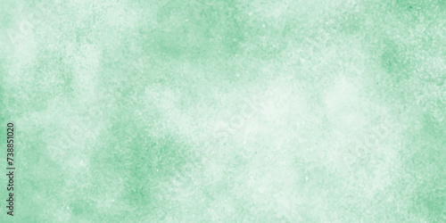 grunge light mint green watercolor background clouds texture backdrop, Abstract blue color clouds background, Vibrant clear blue sky with puffy and blurry natural clear clouds.