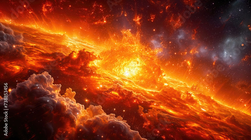 Big cosmic explosion, Big B...