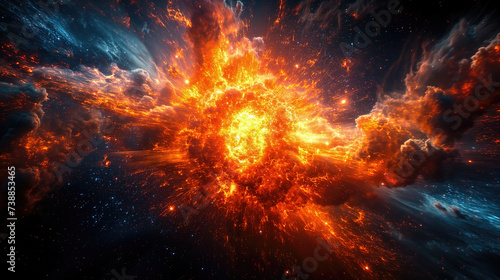 Big cosmic explosion, Big B...