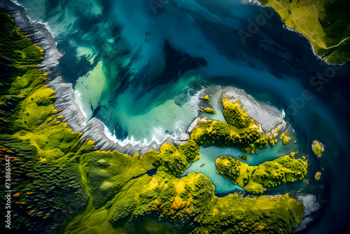 Terres et mers vues par drone © Concept Photo Studio