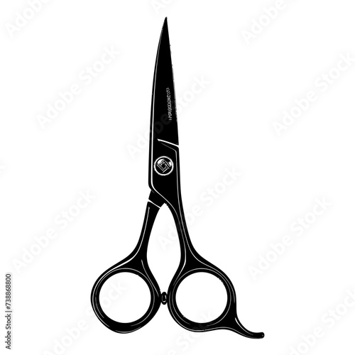Silhouette shaving scissors black color only