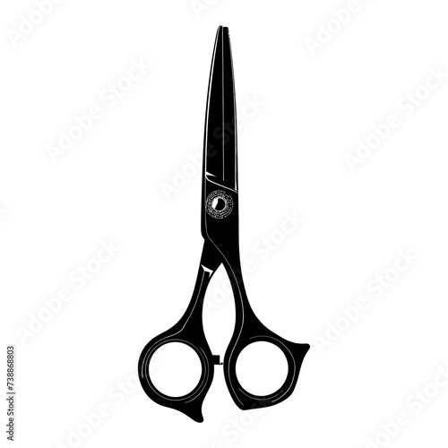 Silhouette shaving scissors black color only