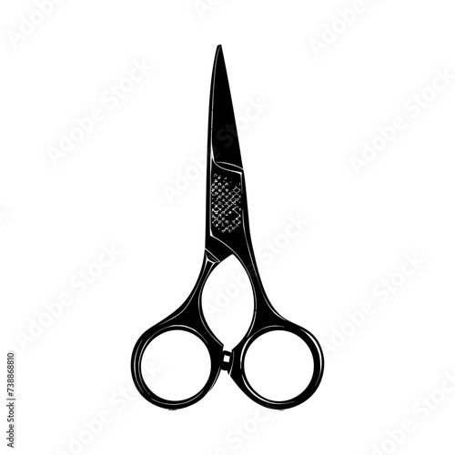 Silhouette shaving scissors black color only