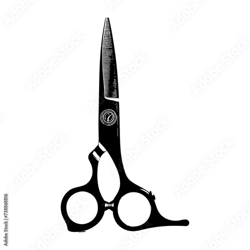 Silhouette shaving scissors black color only