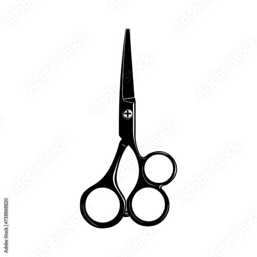 Silhouette shaving scissors black color only