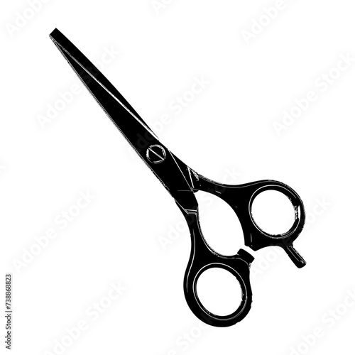 Silhouette shaving scissors black color only