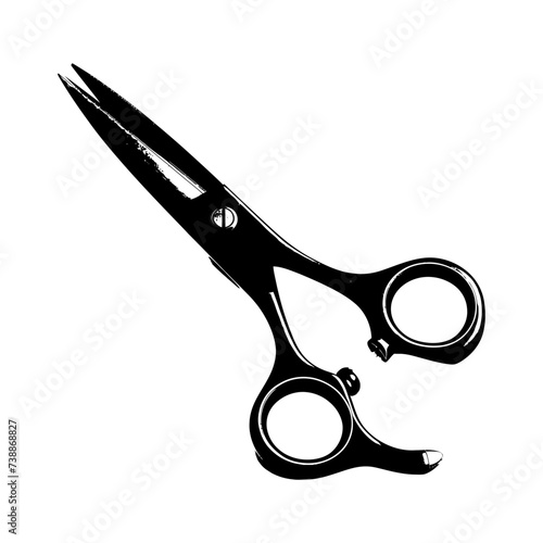 Silhouette shaving scissors black color only
