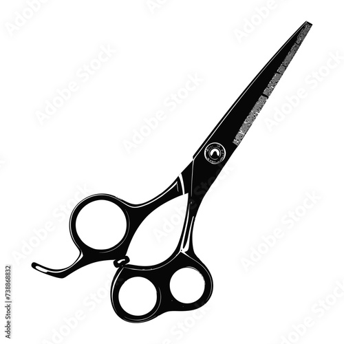 Silhouette shaving scissors black color only