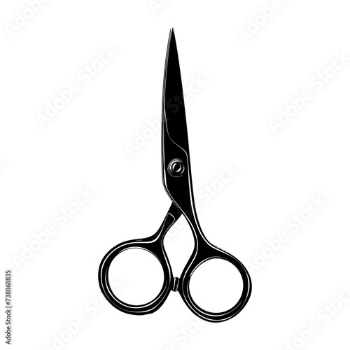 Silhouette shaving scissors black color only