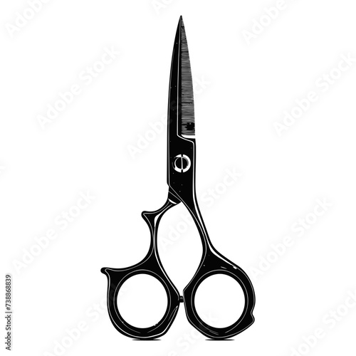 Silhouette shaving scissors black color only
