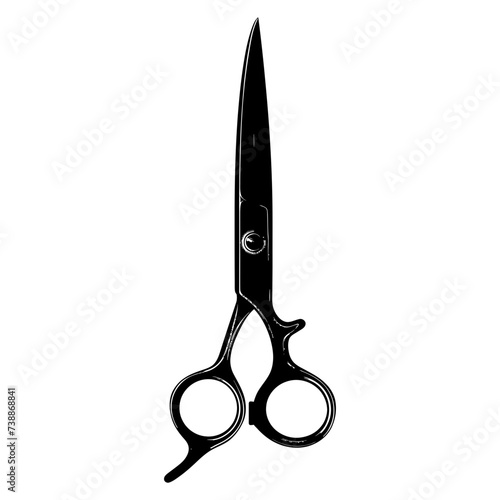 Silhouette shaving scissors black color only