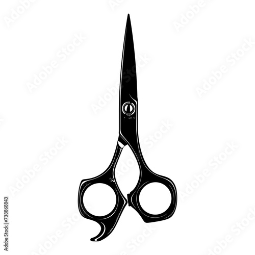 Silhouette shaving scissors black color only
