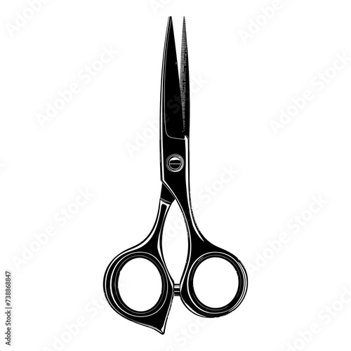 Silhouette shaving scissors black color only