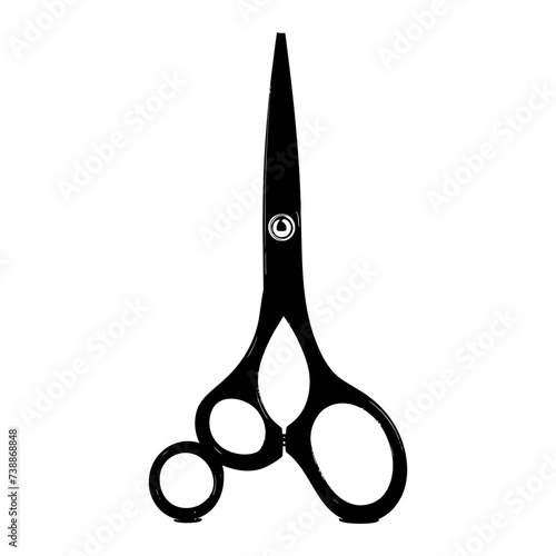 Silhouette shaving scissors black color only