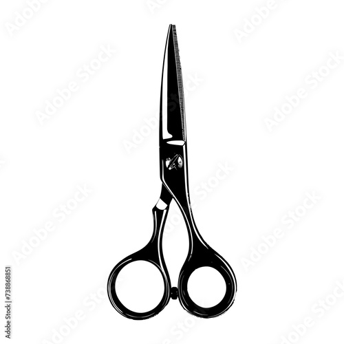 Silhouette shaving scissors black color only