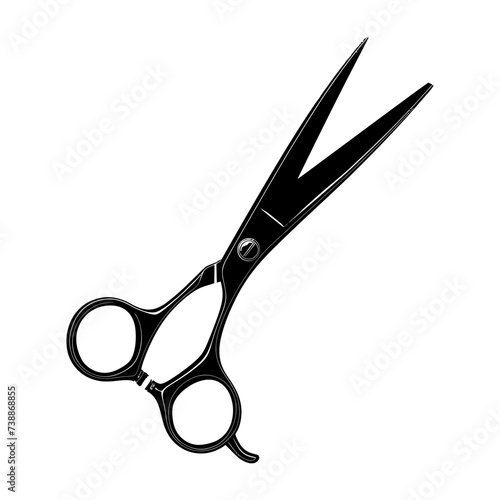 Silhouette shaving scissors black color only