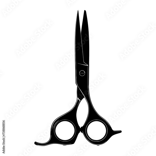 Silhouette shaving scissors black color only
