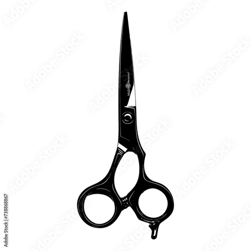 Silhouette shaving scissors black color only