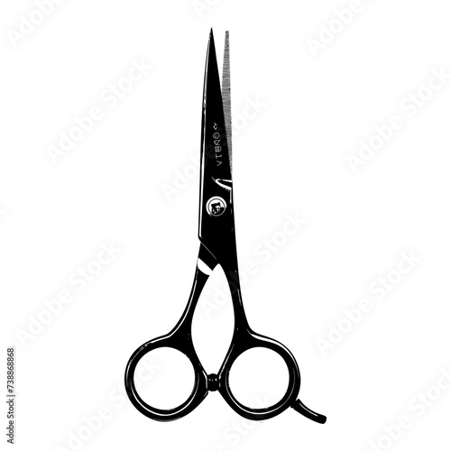 Silhouette shaving scissors black color only
