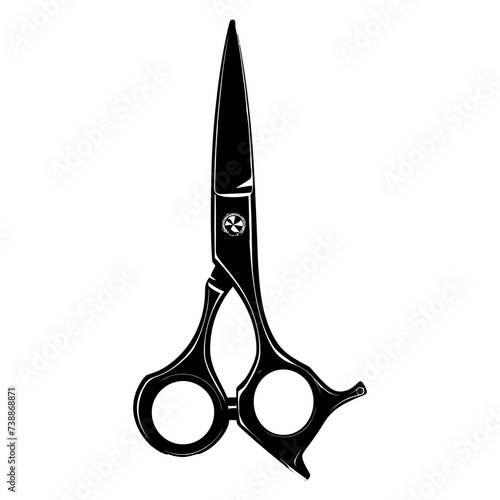 Silhouette shaving scissors black color only