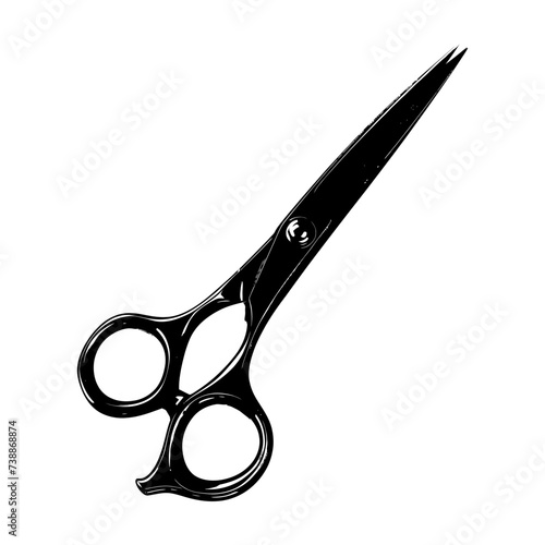 Silhouette shaving scissors black color only