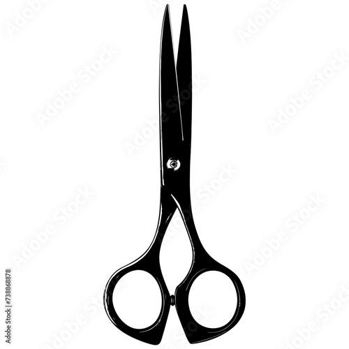 Silhouette shaving scissors black color only