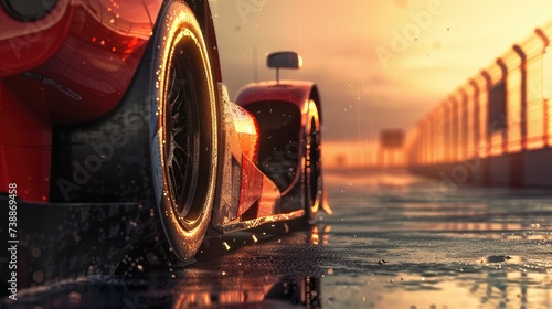 Racing car posters. Car race banner. background 