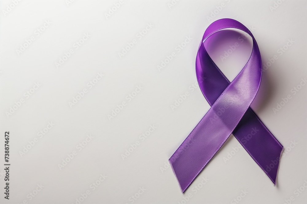 background with purple awareness ribbon background with purple awareness ribbon