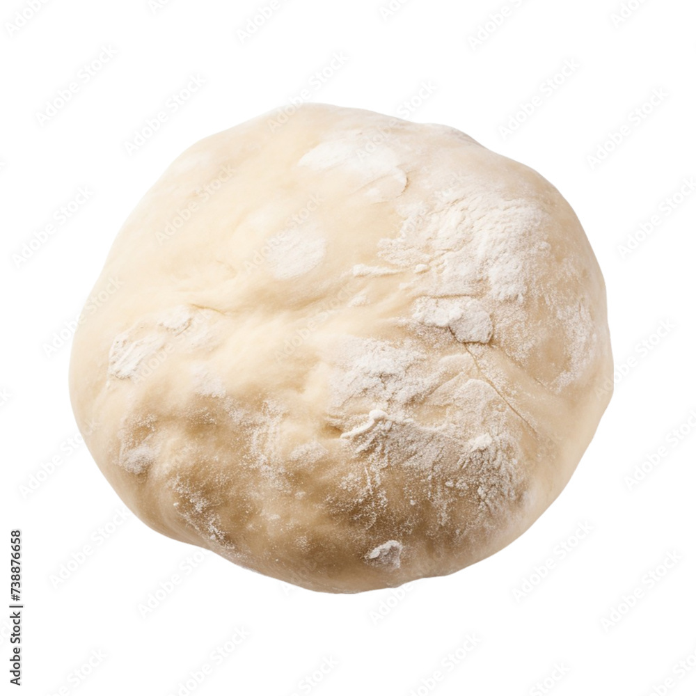 Raw dough ball. Isolated on transparent background. Top view. Raw dough ball. Isolated on transparent background. Top view.