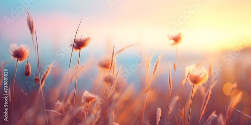 Dreamlike Artistic Portrayal of Nature's Beauty in Vivid Summer Skies. Concept Nature Photography, Summer Skies, Artistic Portrayal, Dreamlike Imagery, Vivid Colors