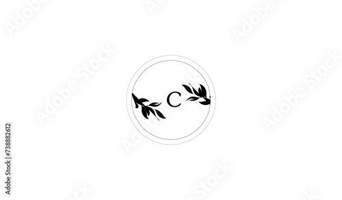 Two Leaves Alphabetical Logo