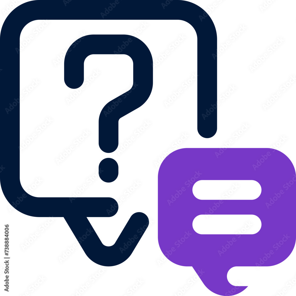 question icon. vector dual tone icon for your website, mobile, presentation, and logo design. question icon. vector dual tone icon for your website, mobile, presentation, and logo design.