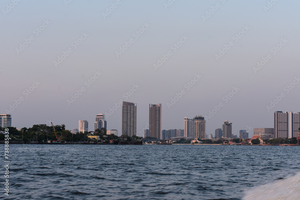 Obraz premium city skyline