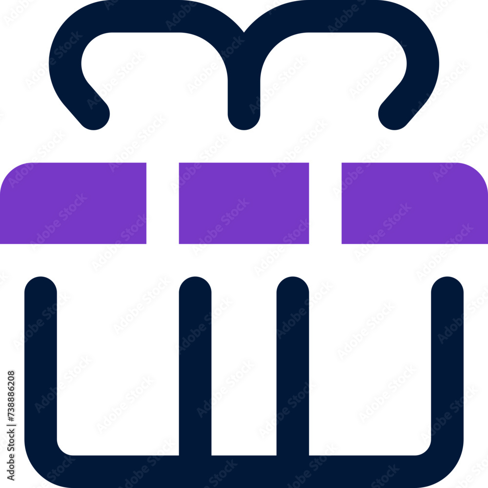 gift icon. vector dual tone icon for your website, mobile, presentation, and logo design. gift icon. vector dual tone icon for your website, mobile, presentation, and logo design.