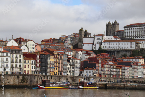 VIEW OVER THE OLD TOWN OF PORTO, PORTUGAL 