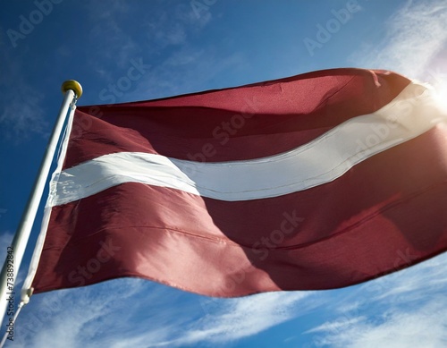 Flag of Latvia