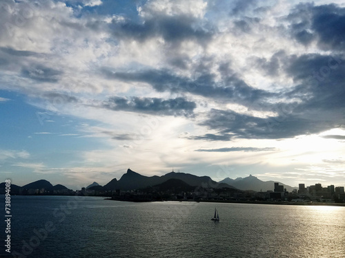 Brazil Rio De Janeiro from the sea MSC Cruise Holidays Latin America Summer Sunny Day South America