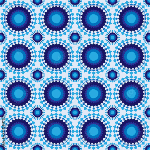 Retro geometric polygonal seamless pattern. Background, abstraction, for the design and decoration of packages, padarks, textiles, decor