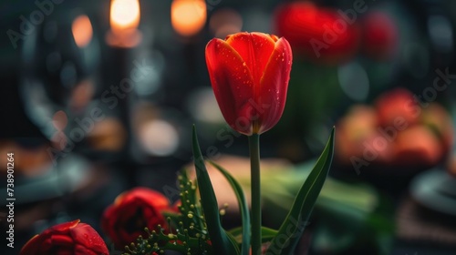 The tulip, often seen as a harbinger of spring, carries a deep symbolic meaning, resonating with many as a vibrant sign of the season's joyful arrival