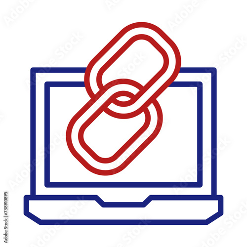 Backlink Line Two Color
