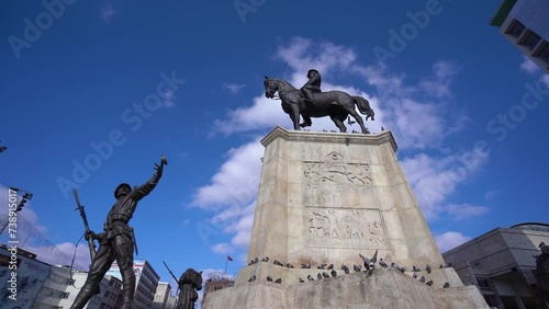 Victory Monument (Ulus Ataturk Aniti) is a monument in Ulus district. photo