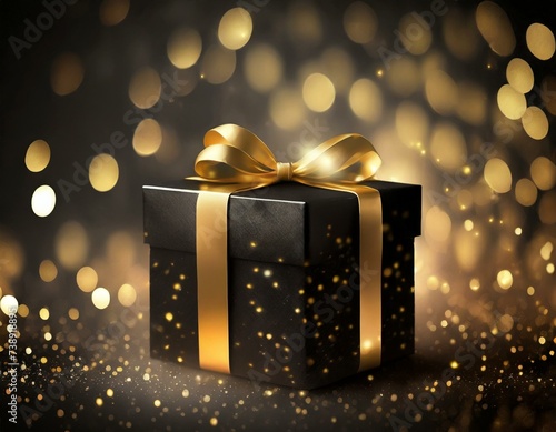 gift box with ribbon