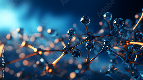Abstract connection of transparent hydrogen molecules