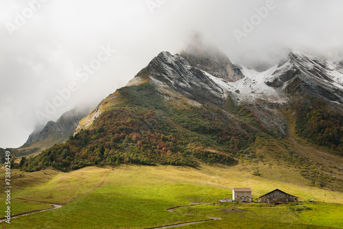 Obraz na plátně Col des Aravis