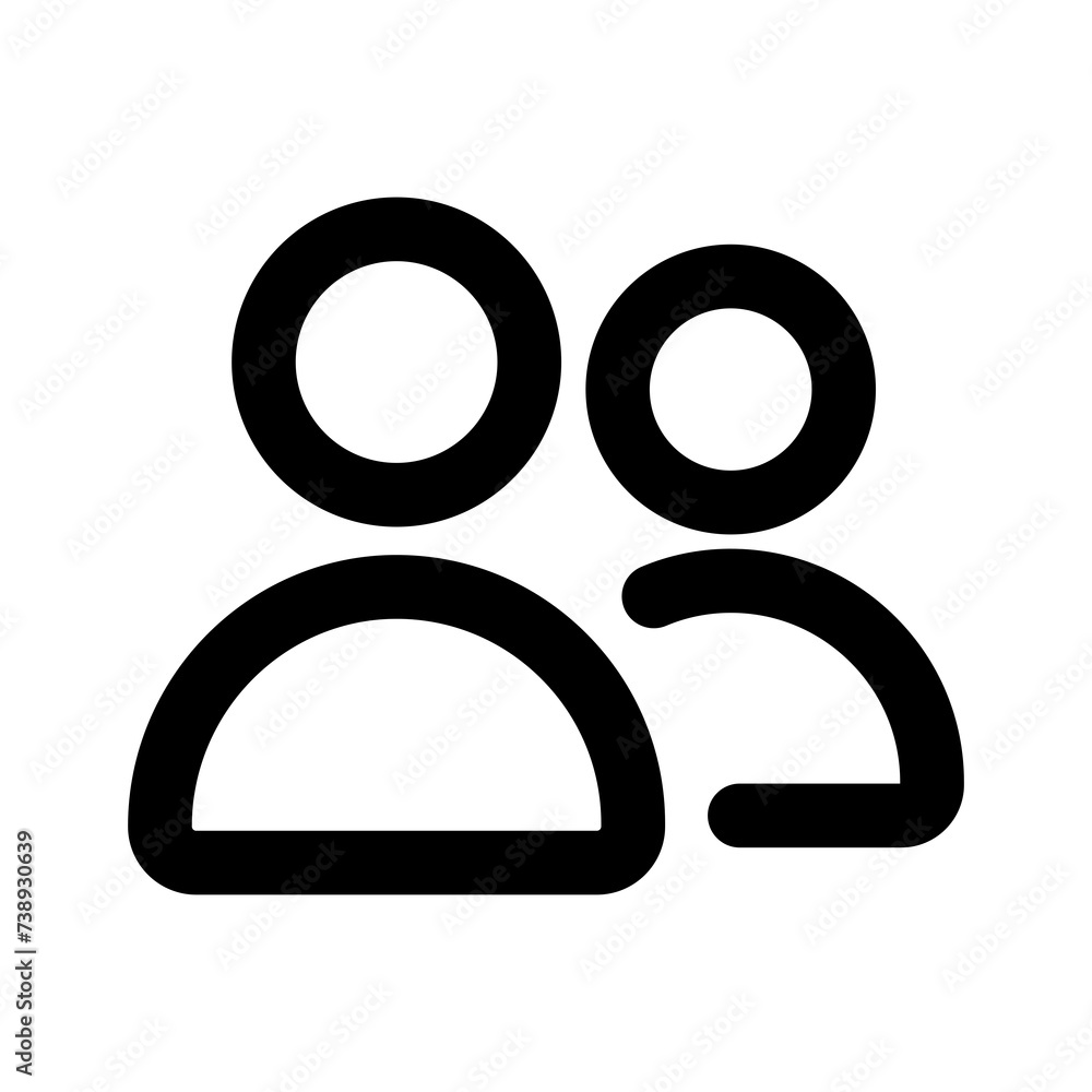 Users icon, people, group, team, user, about us, members, who we are, staff, participant, roles, end user, three people, men Users icon, people, group, team, user, about us, members, who we are, staff, participant, roles, end user, three people, men