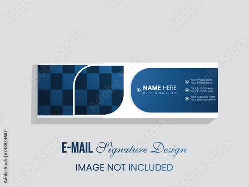 eye catching email signature design 