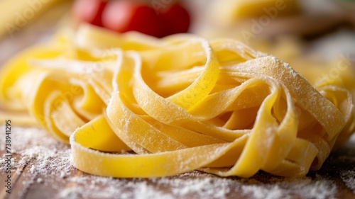 Raw Fettuccine Pasta