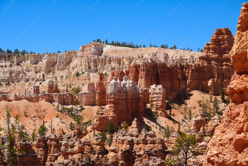 Views from Queens Garden Trail at Bryce Canyon National Park.